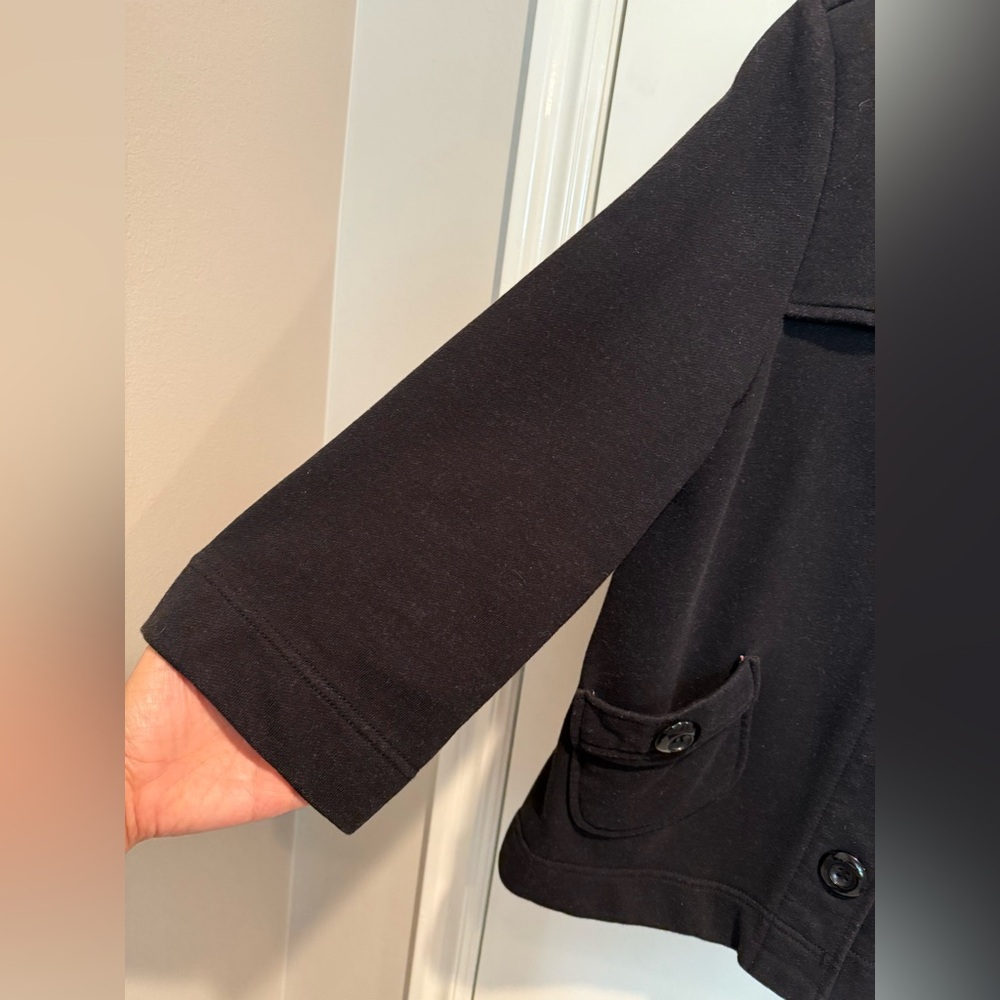 Black Button Down Jacket - image 2